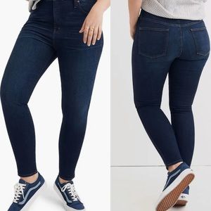 MADEWELL 10-Inch Women’s High Rise Skinny Jeans in Hayes Wash Sz 31